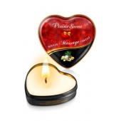 Массажная свеча с ароматом экзотических фруктов Bougie Massage Candle - 35 мл. - Plaisir Secret - купить с доставкой в Кургане