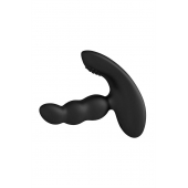 Черный силиконовый стимулятор простаты Levett Nitoc с пультом ДУ - Levett - в Кургане купить с доставкой