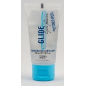 Интимная смазка на водной основе Glide - 30 мл. - HOT - купить с доставкой в Кургане