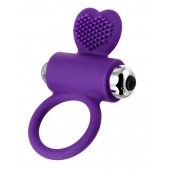 Фиолетовое виброкольцо с ресничками JOS PERY - JOS - в Кургане купить с доставкой