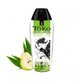 Интимный гель TOKO Pear   Exotic Green Tea с ароматом груши и зеленого чая - 165 мл. - Shunga - купить с доставкой в Кургане