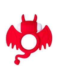Красное эрекционное кольцо на пенис JOS COCKY DEVIL - JOS - в Кургане купить с доставкой