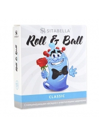 стимулирующий презерватив-насадка Roll   Ball Classic - Sitabella - купить с доставкой в Кургане