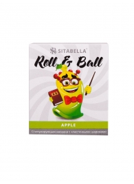 Стимулирующий презерватив-насадка Roll   Ball Apple - Sitabella - купить с доставкой в Кургане