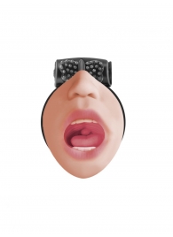 Мастурбатор-ротик с виброкольцом Satisfaction Beloved - Lola Games - в Кургане купить с доставкой