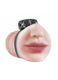 Мастурбатор-ротик с виброкольцом Satisfaction Beloved - Lola Games - в Кургане купить с доставкой