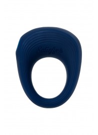 Синее эрекционное кольцо на пенис Satisfyer Ring 2 - Satisfyer - в Кургане купить с доставкой