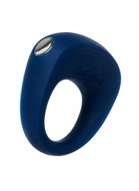 Синее эрекционное кольцо на пенис Satisfyer Ring 2 - Satisfyer - в Кургане купить с доставкой