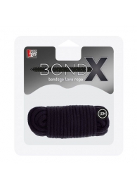 Черная веревка для связывания BONDX LOVE ROPE - 10 м. - Dream Toys - купить с доставкой в Кургане