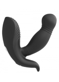 Черный вибромассажер простаты PROSTATE HERO - Dream Toys - в Кургане купить с доставкой