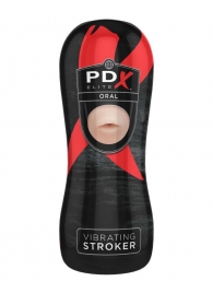 Мастурбатор-ротик Vibrating Oral Stroker - Pipedream - в Кургане купить с доставкой