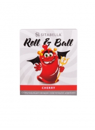 Стимулирующий презерватив-насадка Roll   Ball Cherry - Sitabella - купить с доставкой в Кургане