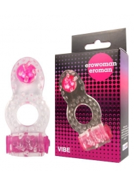Прозрачное эрекционное кольцо Erowoman-Eroman - Erowoman-Eroman - в Кургане купить с доставкой