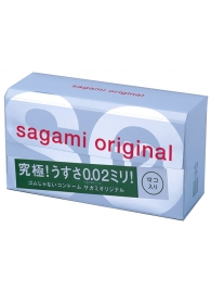 Ультратонкие презервативы Sagami Original - 12 шт. - Sagami - купить с доставкой в Кургане