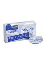 Ультратонкие презервативы Sagami Original QUICK - 6 шт. - Sagami - купить с доставкой в Кургане