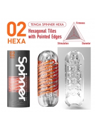 Мастурбатор SPINNER Hexa - Tenga - в Кургане купить с доставкой
