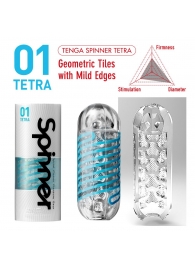 Мастурбатор SPINNER Tetra - Tenga - в Кургане купить с доставкой