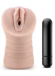 Телесный мастурбатор-вагина Rain - Blush Novelties - в Кургане купить с доставкой