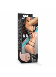 Телесный мастурбатор-ротик Angie - Blush Novelties - в Кургане купить с доставкой