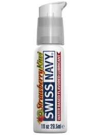 Лубрикант Swiss Navy Strawberry Kiwi Lube с ароматом клубники и киви - 29,5 мл. - Swiss navy - купить с доставкой в Кургане