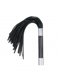 Черная плеть Easytoys Flogger With Metal Grip - 38 см. - Easy toys - купить с доставкой в Кургане