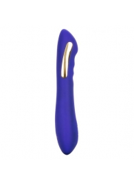 Фиолетовый вибратор с электростимуляцией Intimate E-Stimulator Petite Wand - 18,5 см. - California Exotic Novelties - купить с доставкой в Кургане