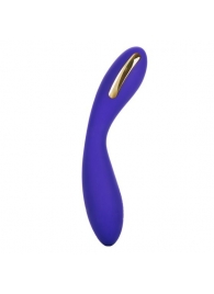 Фиолетовый вибратор с электростимуляцией Intimate E-Stimulator Wand - 21,5 см. - California Exotic Novelties - купить с доставкой в Кургане