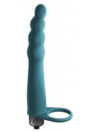 Зеленая вибронасадка для двойного проникновения Bramble - 16,5 см. - Lola Games - купить с доставкой в Кургане