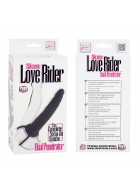 Насадка на пенис Silicone Love Rider Dual Penetrator для двойного проникновения - 14 см. - California Exotic Novelties - в Кургане купить с доставкой