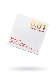 Супертонкий презерватив Sagami Original 0.01 - 1 шт. - Sagami - купить с доставкой в Кургане