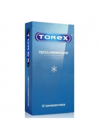 Презервативы Torex  Продлевающие  с пролонгирующим эффектом - 12 шт. - Torex - купить с доставкой в Кургане