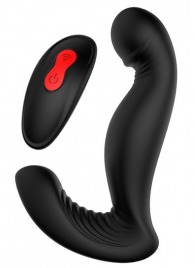 Черный вибромассажер простаты SWIRLING P-PLEASER - Dream Toys - в Кургане купить с доставкой
