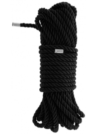 Черная веревка для бондажа BONDAGE ROPE - 10 м. - Dream Toys - купить с доставкой в Кургане