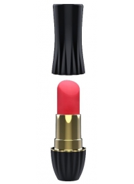 Клиторальный стимулятор-помада LIPSTICK - 9,3 см. - Dream Toys - купить с доставкой в Кургане