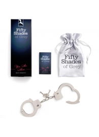 Металлические наручники Metal Handcuffs - Fifty Shades of Grey - купить с доставкой в Кургане