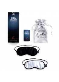 Набор из двух масок на глаза Soft Blindfold Twin Pack - Fifty Shades of Grey - купить с доставкой в Кургане