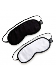 Набор из двух масок на глаза Soft Blindfold Twin Pack - Fifty Shades of Grey - купить с доставкой в Кургане