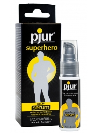 Сыворотка-пролонгатор pjur SUPERHERO Delay Serum - 20 мл. - Pjur - купить с доставкой в Кургане