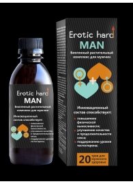 Мужской биогенный концентрат для усиления эрекции Erotic hard Man - 250 мл. - Erotic Hard - купить с доставкой в Кургане