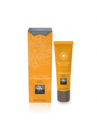 Возбуждающий интимный гель STIMULATION GEL Ginger   Cinnamon - 30 мл. - Shiatsu - купить с доставкой в Кургане