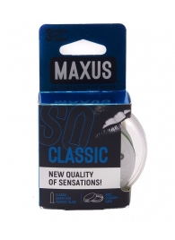 Классические презервативы в пластиковом кейсе MAXUS Classic - 3 шт. - Maxus - купить с доставкой в Кургане