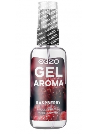 Интимный лубрикант EGZO AROMA с ароматом малины - 50 мл. - EGZO - купить с доставкой в Кургане