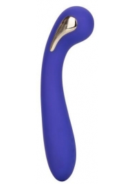 Фиолетовый вибромассажер с электростимуляцией Intimate Estim Petite G Wand - 19 см. - California Exotic Novelties - купить с доставкой в Кургане