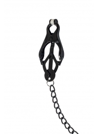 Зажимы на соски Darkside с цепочкой - Lola Games - купить с доставкой в Кургане