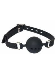 Черный кляп-шарик Charmer M - Lola Games - купить с доставкой в Кургане