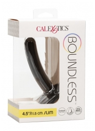 Черный анальный стимулятор Boundless 4.5” Slim Probe - 11,5 см. - California Exotic Novelties - купить с доставкой в Кургане