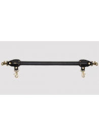 Черная распорка для ног Bound to You Faux Leather Spreader Bar - 50,8 см. - Fifty Shades of Grey - купить с доставкой в Кургане