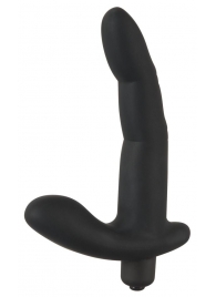 Черный вибромассажер простаты Naughty Finger Prostate Vibe - 13,8 см. - Orion - в Кургане купить с доставкой
