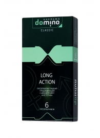 Презервативы с пролонгирующим эффектом DOMINO Classic Long action - 6 шт. - Domino - купить с доставкой в Кургане