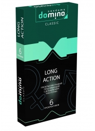 Презервативы с пролонгирующим эффектом DOMINO Classic Long action - 6 шт. - Domino - купить с доставкой в Кургане